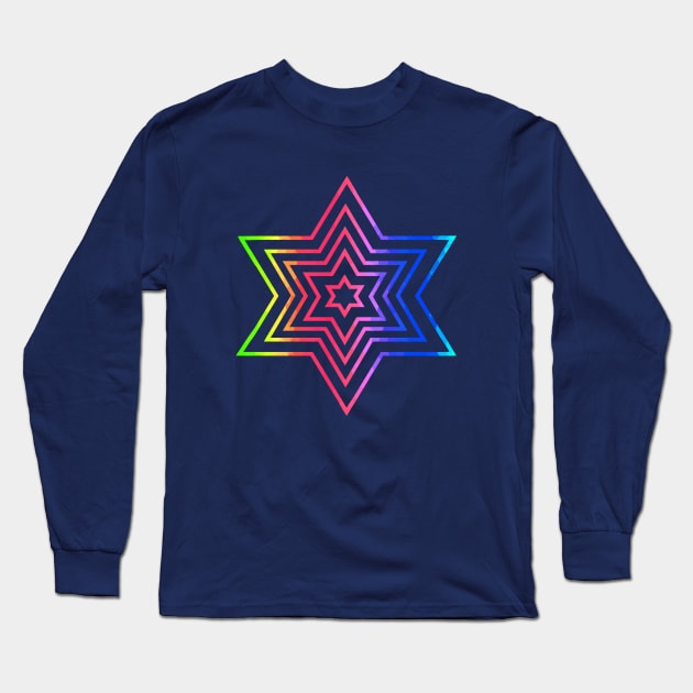 Stars Long Sleeve T-Shirt by SartorisArt1